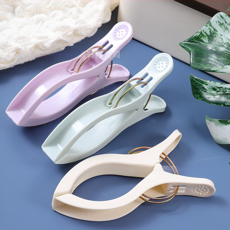 Műanyag szárítóklipek, modell 709-6, 6 darabos csomag, szélálló, quiltokhoz és ruhákhoz