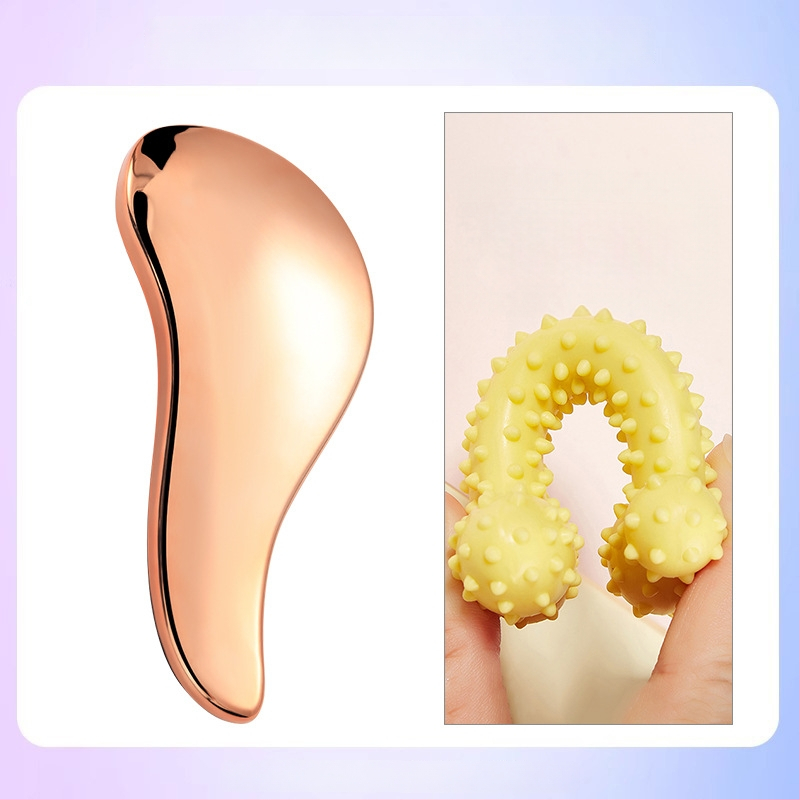 Χτένα περιποίησης σκύλων με μασάζ – ABS υλικό, για Μπιχόν Φριζέ, αφαίρεση χαλαρού τριχώματος