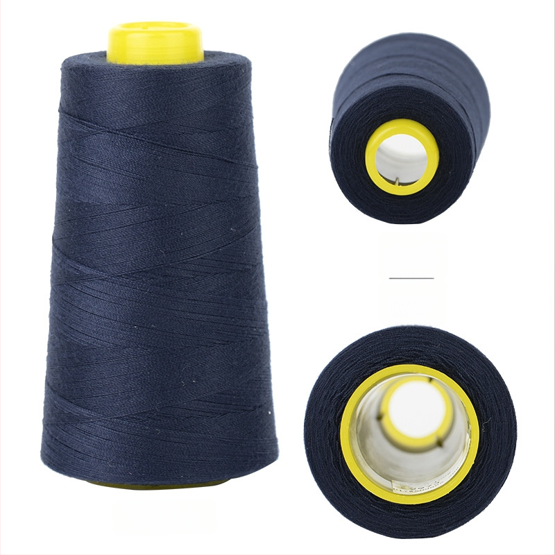 Ață de cusut Liu Qing, grosime medie, poliester, pentru îmbrăcăminte