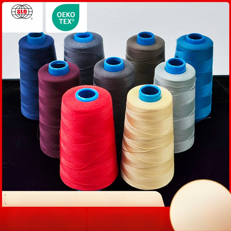 Fir de cusut poliester, rezistent la temperaturi înalte, cu fibră scurtă, rezistent la foc, viteză mare