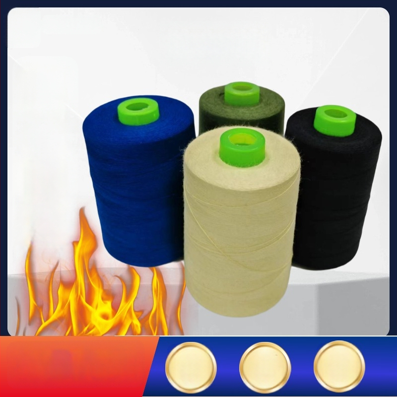Fir de cusut aramid cu fibre scurte – ignifug, pentru textile și îmbrăcăminte, Three One, Shenzhen