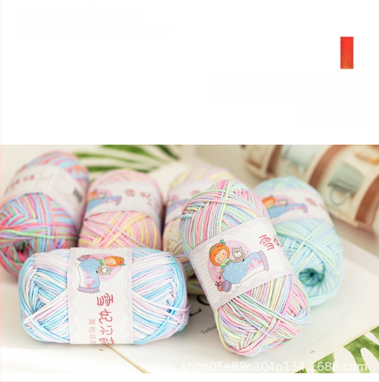 Geantă croșetată tricotată, din fir de 4 fire de bumbac laptos, Xue feier, origine Jiangsu