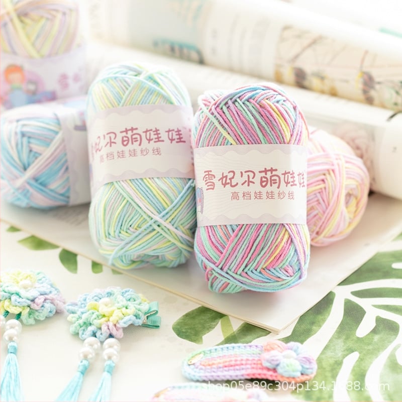 Geantă croșetată tricotată, din fir de 4 fire de bumbac laptos, Xue feier, origine Jiangsu