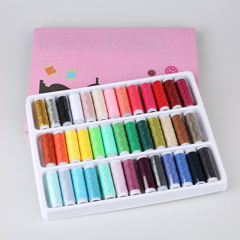 Fire de cusut poliester, marca Lishun Line Industry, pentru textile de uz casnic și cusături