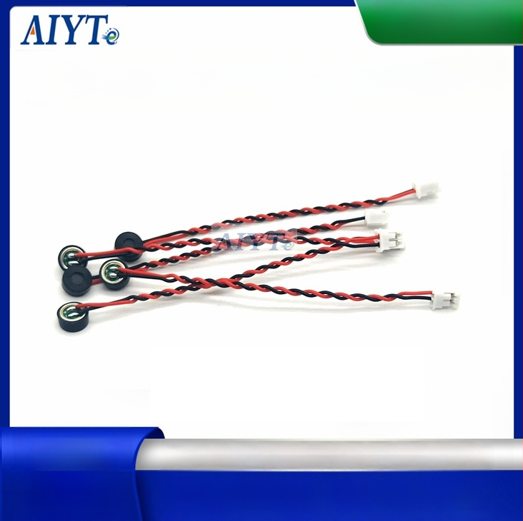 6027 Κάψουλα μικροφώνου με ενσωματωμένη διπλή πυκνωτική μείωση θορύβου και αντιπαρεμβατική σχεδίαση, συγκόλληση 2-pin 1,25 mm τερματικό