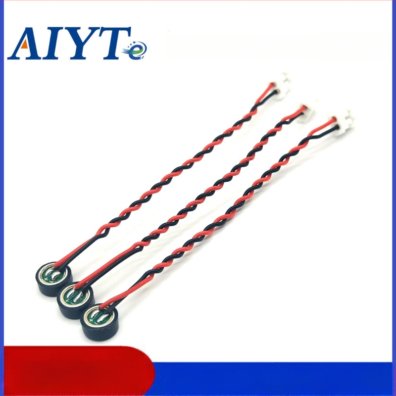 6027 Κάψουλα μικροφώνου με ενσωματωμένη διπλή πυκνωτική μείωση θορύβου και αντιπαρεμβατική σχεδίαση, συγκόλληση 2-pin 1,25 mm τερματικό