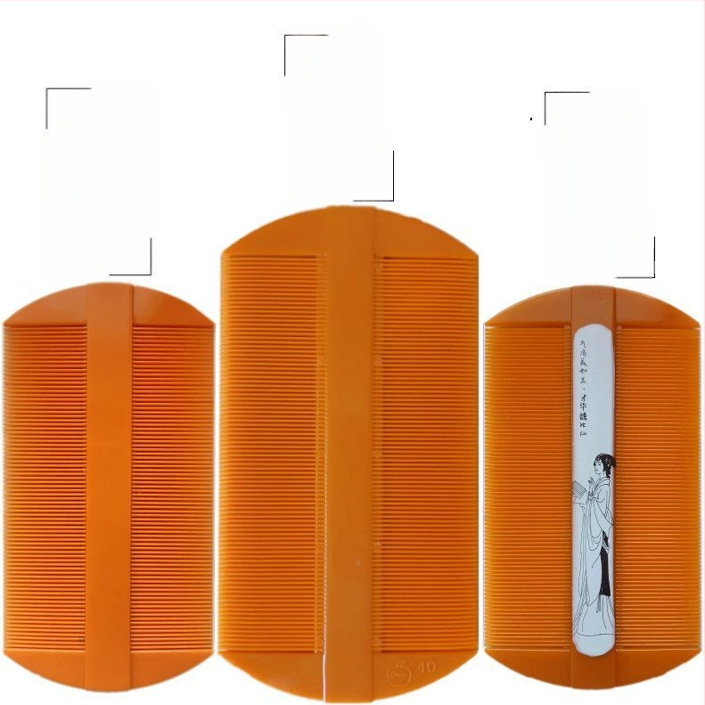 Χτένα φροντίδας γούνας σκύλου με λεπτές δόντες για αφαίρεση ψύλλων, αυγών ψύλλων και πιτυρίδας (Πλαστικό; Μάρκα: Unique; Όχι εισαγόμενο; Για σκύλους)