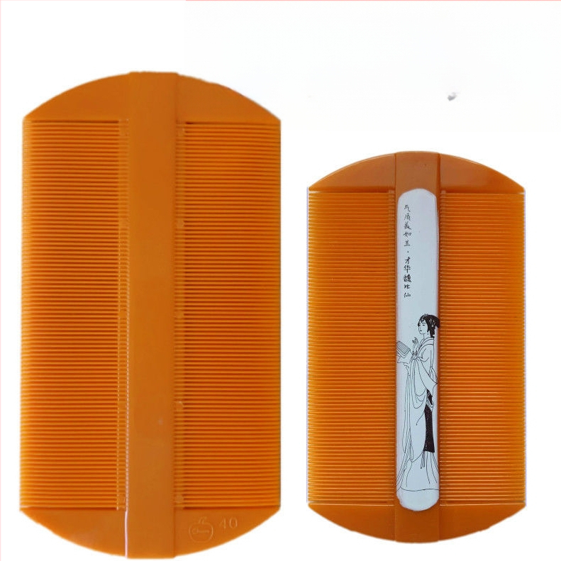 Χτένα φροντίδας γούνας σκύλου με λεπτές δόντες για αφαίρεση ψύλλων, αυγών ψύλλων και πιτυρίδας (Πλαστικό; Μάρκα: Unique; Όχι εισαγόμενο; Για σκύλους)