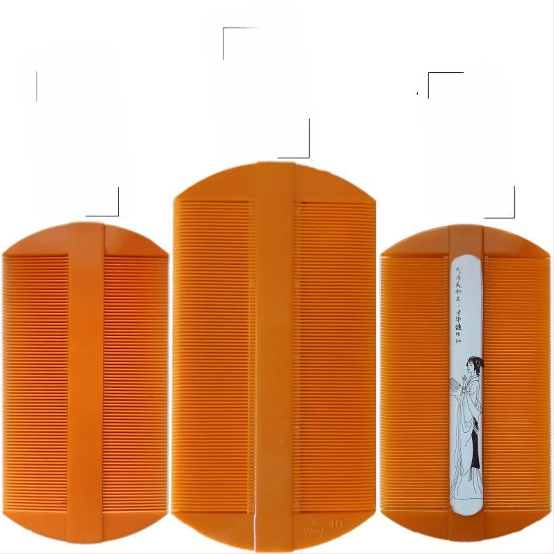 Χτένα φροντίδας γούνας σκύλου με λεπτές δόντες για αφαίρεση ψύλλων, αυγών ψύλλων και πιτυρίδας (Πλαστικό; Μάρκα: Unique; Όχι εισαγόμενο; Για σκύλους)