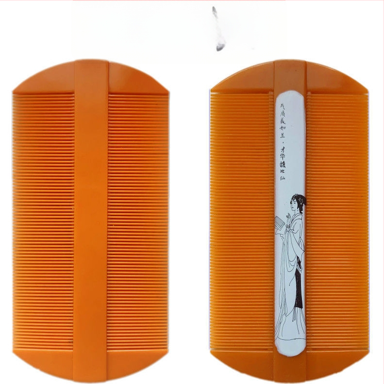 Χτένα φροντίδας γούνας σκύλου με λεπτές δόντες για αφαίρεση ψύλλων, αυγών ψύλλων και πιτυρίδας (Πλαστικό; Μάρκα: Unique; Όχι εισαγόμενο; Για σκύλους)