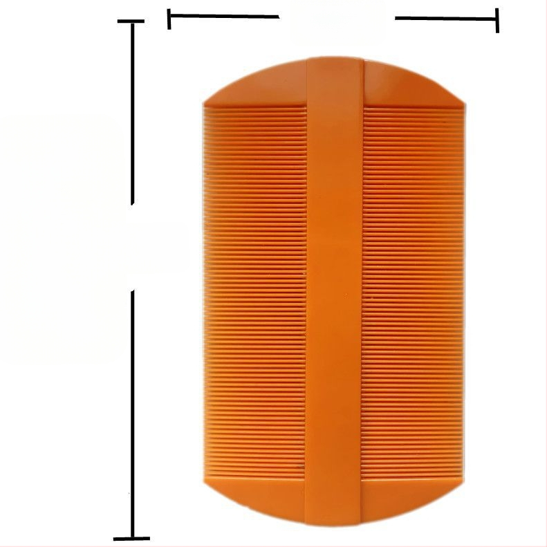 Χτένα φροντίδας γούνας σκύλου με λεπτές δόντες για αφαίρεση ψύλλων, αυγών ψύλλων και πιτυρίδας (Πλαστικό; Μάρκα: Unique; Όχι εισαγόμενο; Για σκύλους)