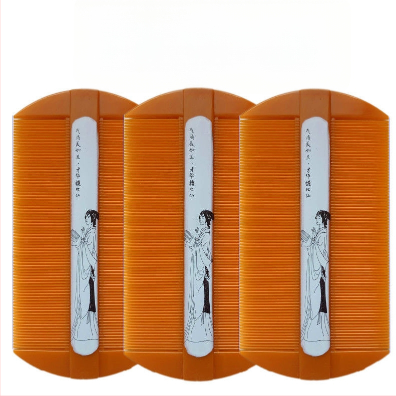 Χτένα φροντίδας γούνας σκύλου με λεπτές δόντες για αφαίρεση ψύλλων, αυγών ψύλλων και πιτυρίδας (Πλαστικό; Μάρκα: Unique; Όχι εισαγόμενο; Για σκύλους)