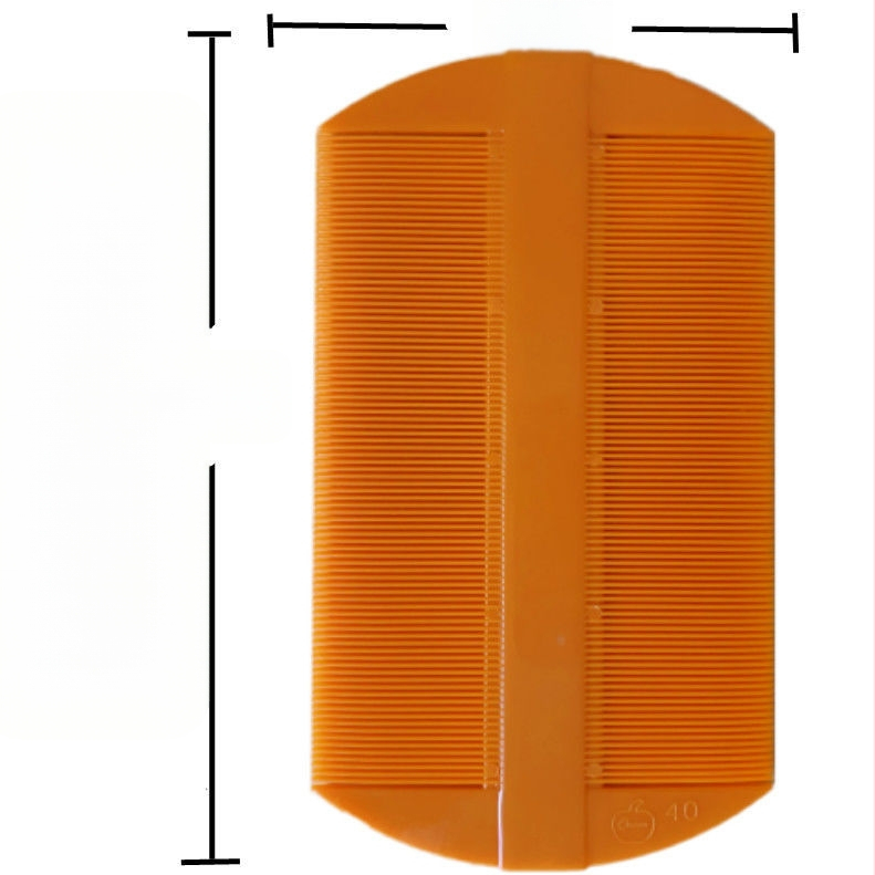 Χτένα φροντίδας γούνας σκύλου με λεπτές δόντες για αφαίρεση ψύλλων, αυγών ψύλλων και πιτυρίδας (Πλαστικό; Μάρκα: Unique; Όχι εισαγόμενο; Για σκύλους)