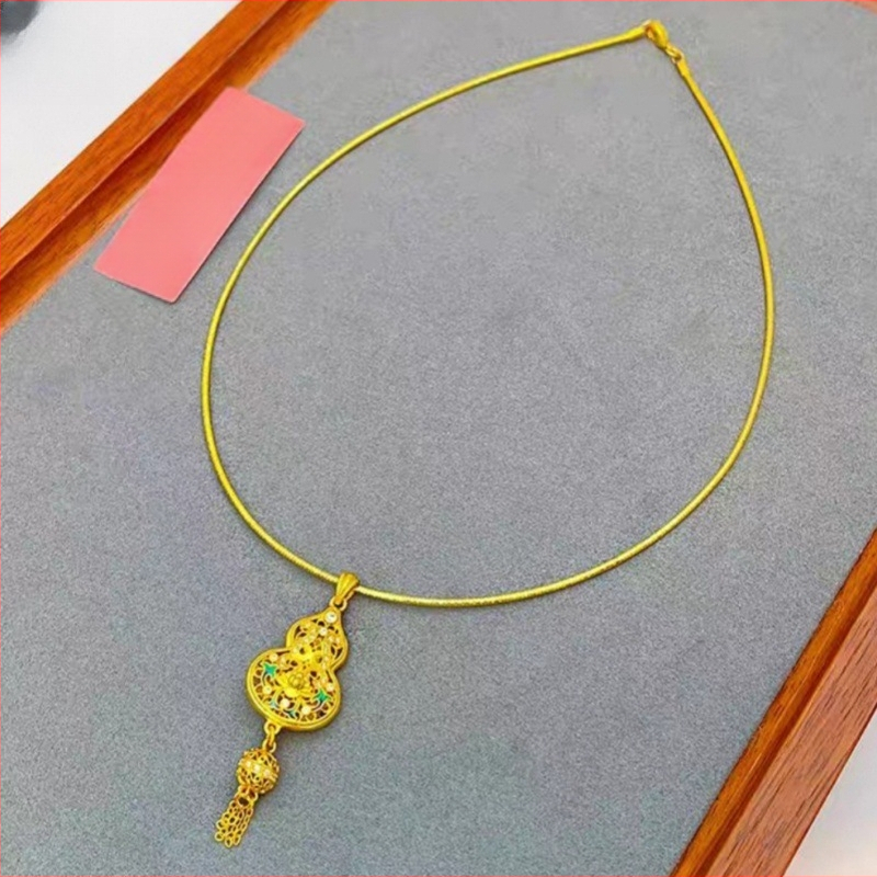 Колие-яка от позлатен месинг; многослоен дизайн; висулка от позлатен месинг; синджир: яка; за жени