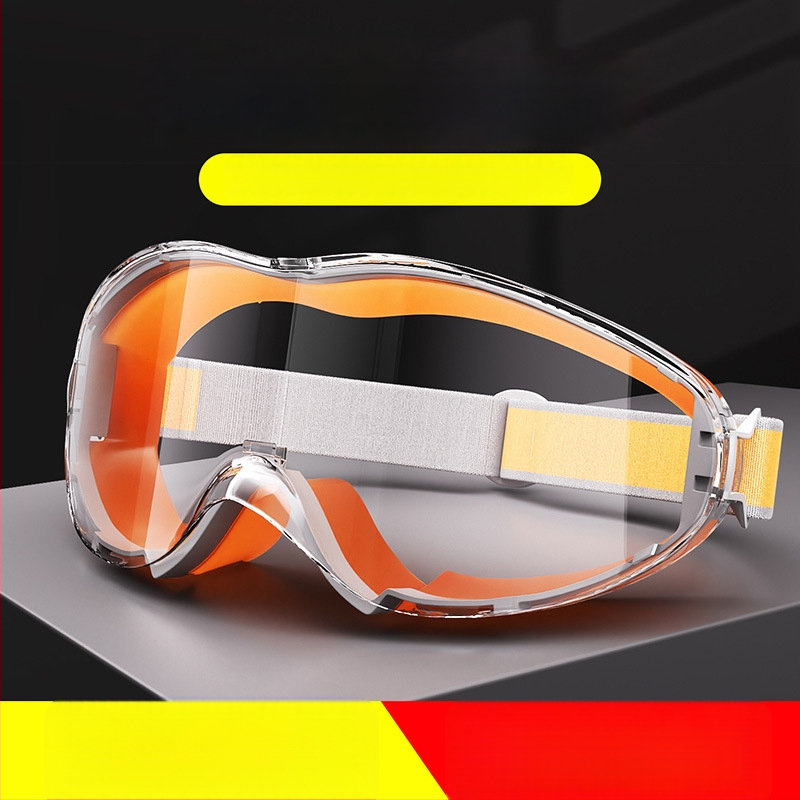 Tööstuslikud kaitseprillid udutõkke, veekindlad, tuule- ja tolmukindlad; sobivad lõikamiseks, lihvimiseks ja keevitamiseks; bränd Lichang, raam TPE, kood S2323