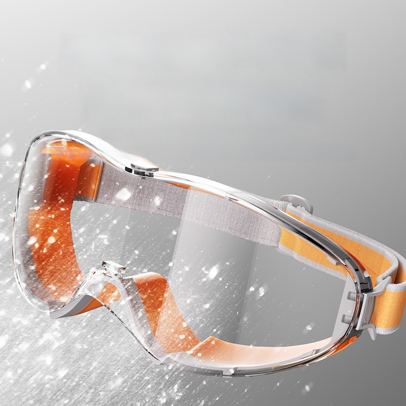 Tööstuslikud kaitseprillid udutõkke, veekindlad, tuule- ja tolmukindlad; sobivad lõikamiseks, lihvimiseks ja keevitamiseks; bränd Lichang, raam TPE, kood S2323