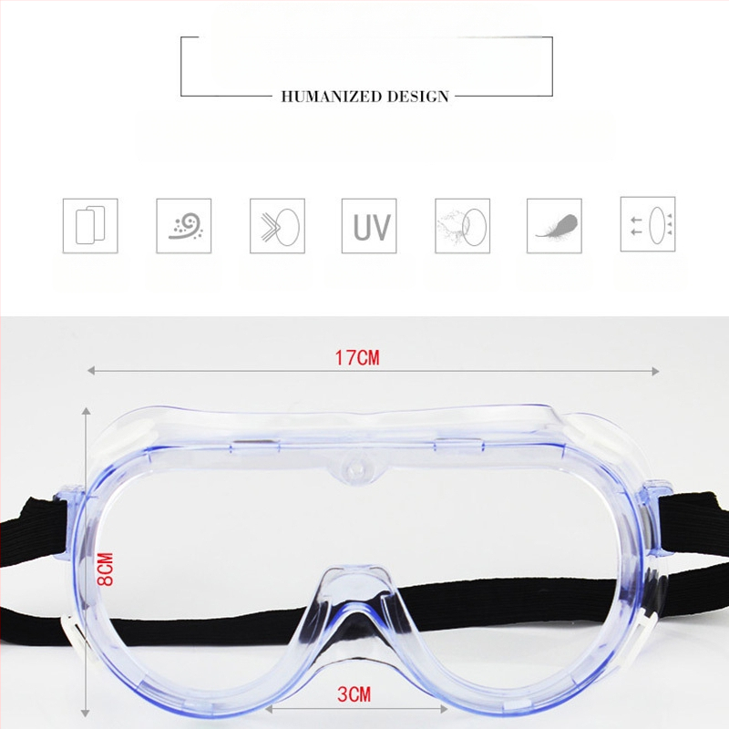 3M 1621af kaitseprillid, millel on udu vastu, keemiliste ainete, tolmu ja mõju vastu, UV-kaitse 99%