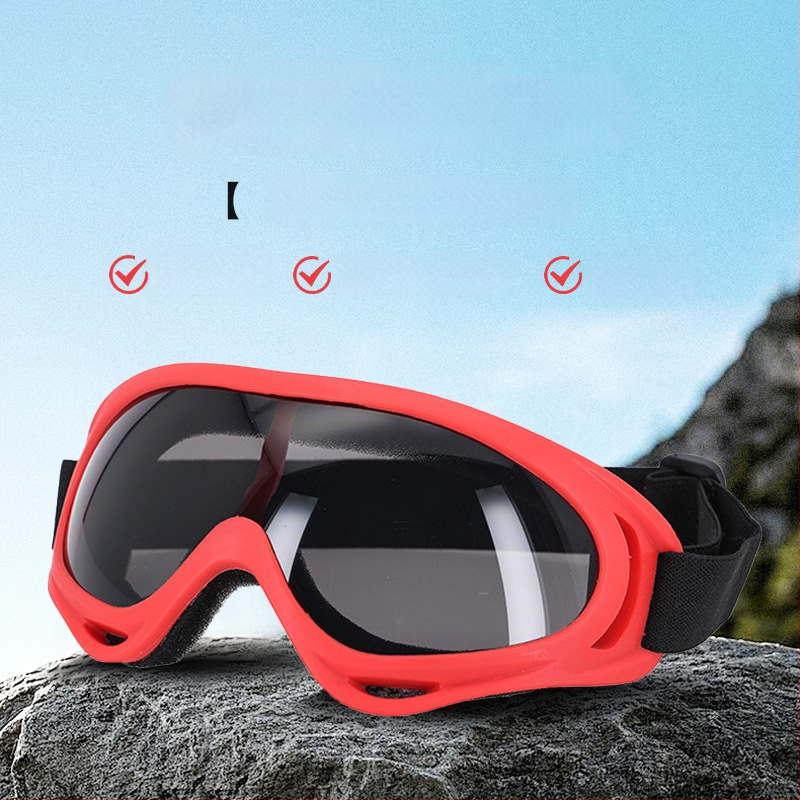 X400 prillid – PC materjal, tuulekindlad, täisraamiga sportprillid, unisex