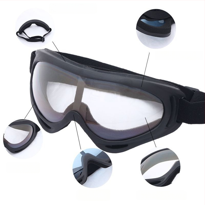 X400 prillid – PC materjal, tuulekindlad, täisraamiga sportprillid, unisex