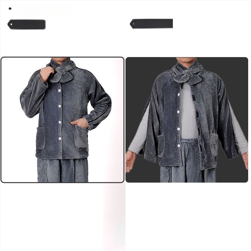 Set de îngrijire de iarnă cu căptușeală din fleece și fermoar, unisex, guler din blană, anti-murdărire