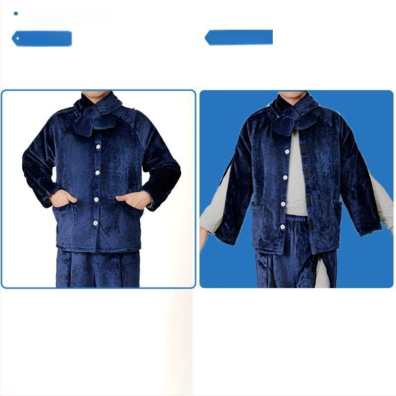 Set de îngrijire de iarnă cu căptușeală din fleece și fermoar, unisex, guler din blană, anti-murdărire