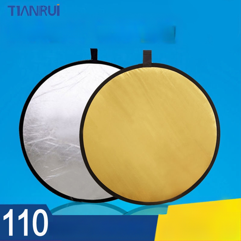 Πέντε σε ένα διπλής όψεως ανακλαστήρας, φορητός και εύχρηστος για επαγγελματική φωτογράφηση, κυκλικός, από ανακλαστικό ύφασμα.