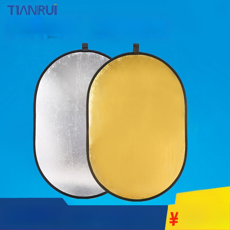 Πέντε σε ένα διπλής όψεως ανακλαστήρας, φορητός και εύχρηστος για επαγγελματική φωτογράφηση, κυκλικός, από ανακλαστικό ύφασμα.