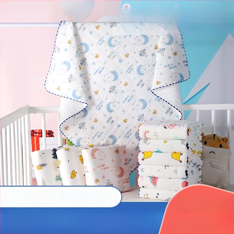 Νεογέννητο πετσέτα περιτύλιξης από 100% βαμβάκι με μοτίβα ζώων και καρτούν