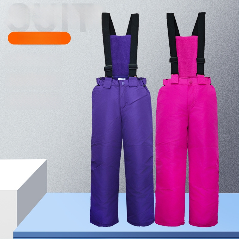 Gyerekeknek szóló sínadrág pántokkal — légáteresztő, kevert anyagú poliészter rostokból, PP gyapot töltéssel