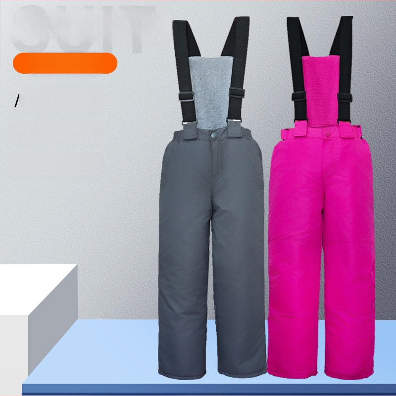 Gyerekeknek szóló sínadrág pántokkal — légáteresztő, kevert anyagú poliészter rostokból, PP gyapot töltéssel