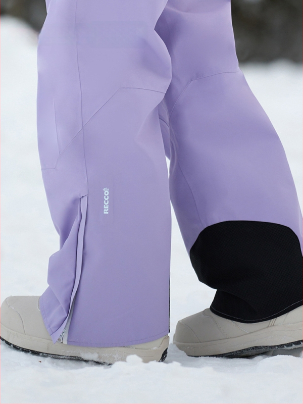 Kültéri sínadrág poliészterből, vízálló, hidegálló és lélegző