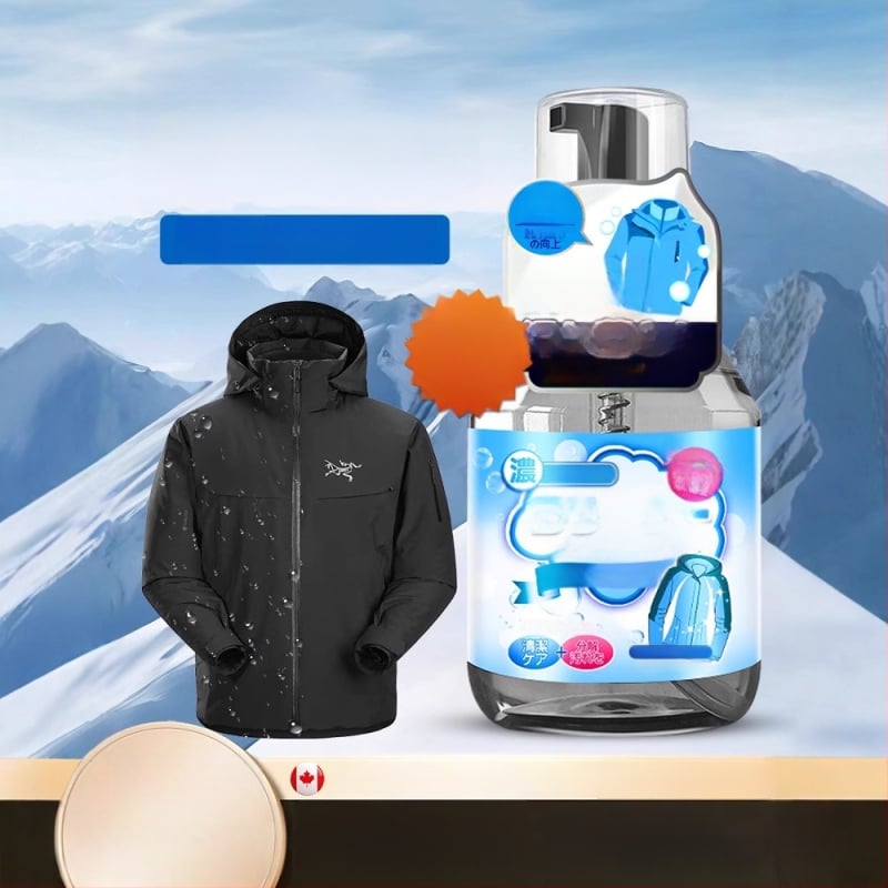 Detergent pentru jachete, reparație a vopselei impermeabile, sigur pentru materiale, 330 ml, marcă autohtonă