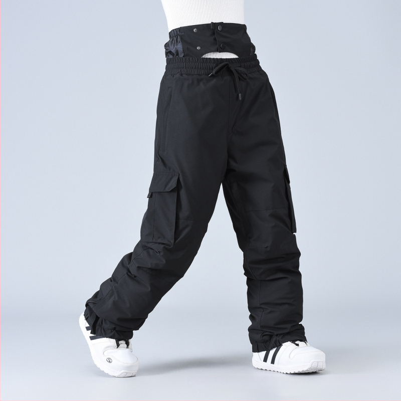 Családi sínadrág (szülő-gyermek): szélálló, vízálló 10000, lélegző, meleg, kopásálló