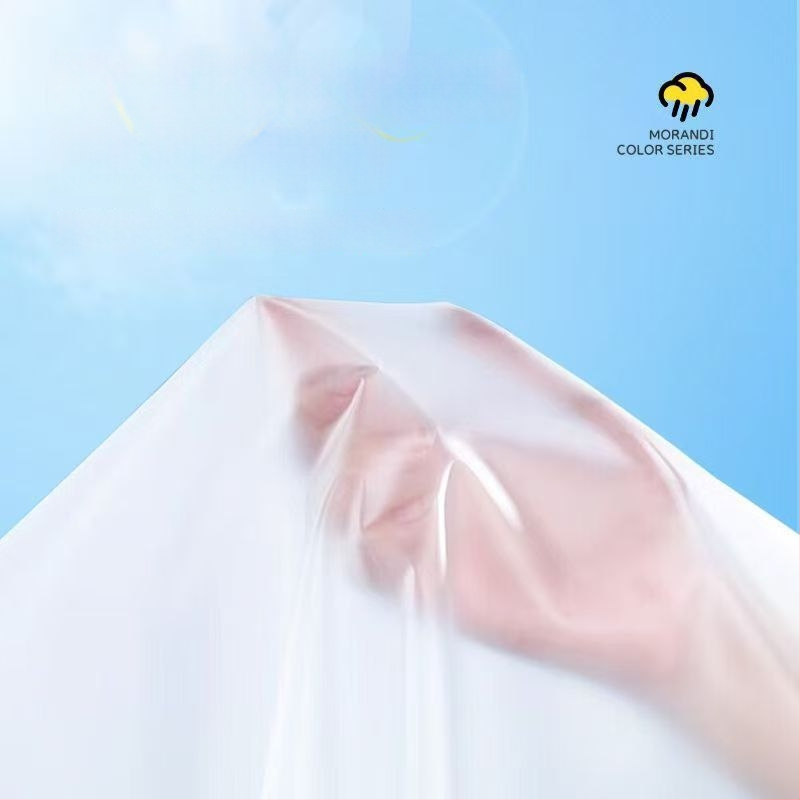 Egyszer használatos teljes test esőköpeny, vast PE anyag, felnőtteknek, hordozható, 001