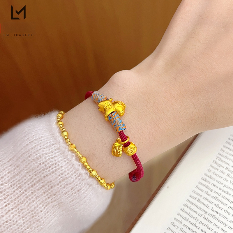 Nahk käevõru — etnilise stiiliga lastele (Materjal: nahk; Stiil: etniline; Sobib: lastele)