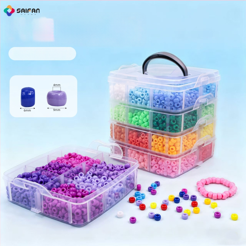 DIY бижута аксесоари — пластмасови мъниста, спрей покритие, Yiwu произход, оригинален дизайн