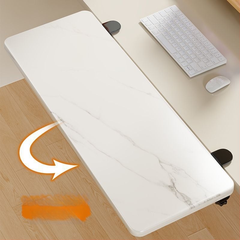 Laua laienduseplaat – metallist, värvimata viimistlus, kokkupandav klaviatuuri alus