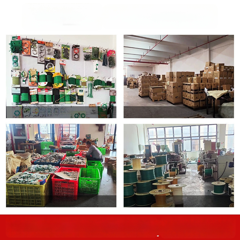 Sârmă de legat grădină personalizată, cu acoperire din plastic; ideală pentru trandafiri cățărători și alte plante, cu suport din sârmă de fier și sfoară de legare pentru amenajări peisagistice.