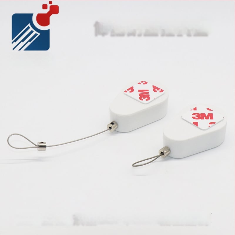 Kutija za kabel u obliku kapljice s antifurt sustavom, mini navijač za kabel, proširivi nosač za prikaz, metalna kopča za kabel