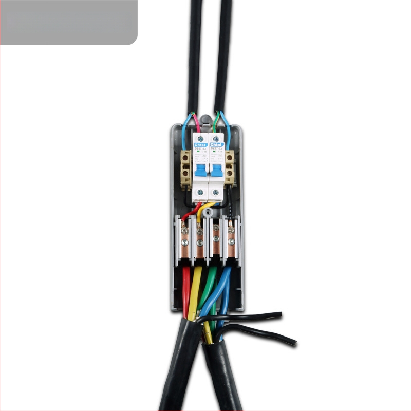 Κουτί διανομής οδοφωτισμού EKM2035, Τριφασική τετραζώνιο, 4 κυκλώματα, ασφάλεια, IP54, 150 A