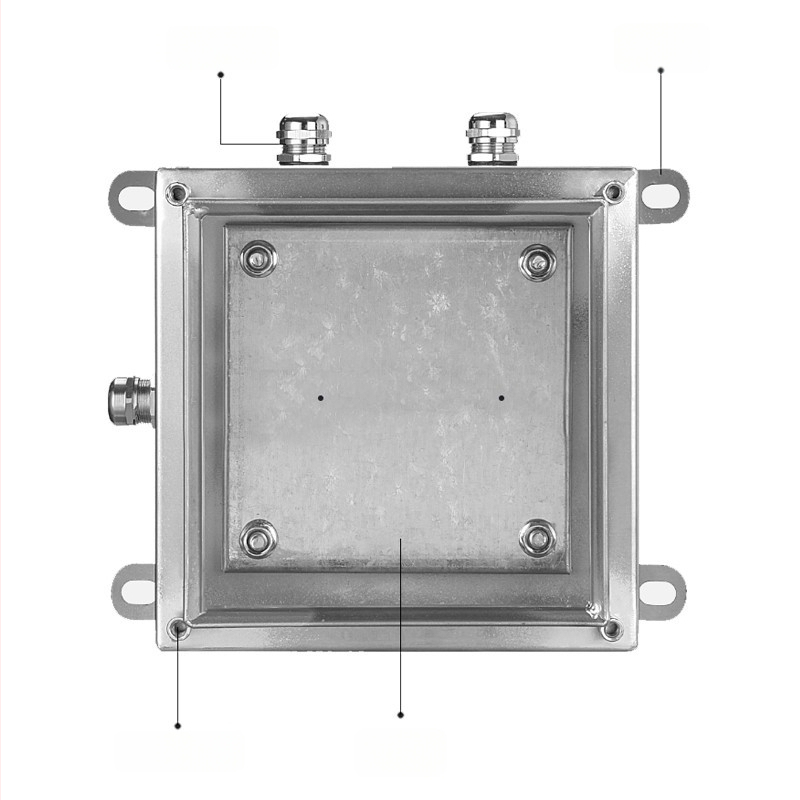 Εξωτερικό κουτί διακλάδωσης καλωδίων από ανοξείδωτο χάλυβα 304/316, αδιάβροχο, ανθεκτικό στη σκόνη και στη διάβρωση