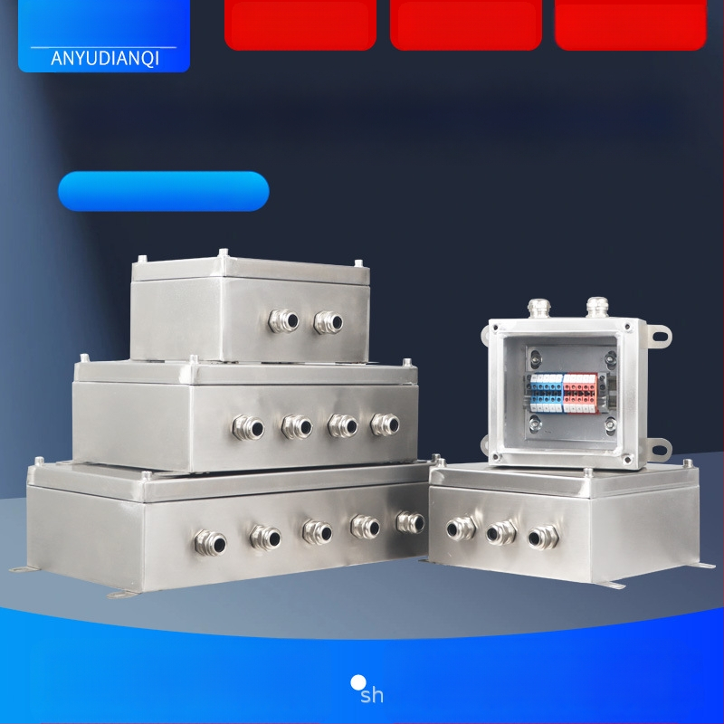 Εξωτερική θήκη συνδεσμολογίας από ανοξείδωτο 304, αδιάβροχη, ανάρτηση, κόμβος καλωδίων, IP56