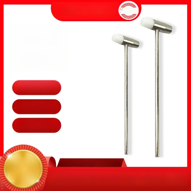 Чук за ремонт на часовници с кръгла глава, двойно предназначение, никелирана въглеродна стомана, дръжка от стомана, 0.08 кг