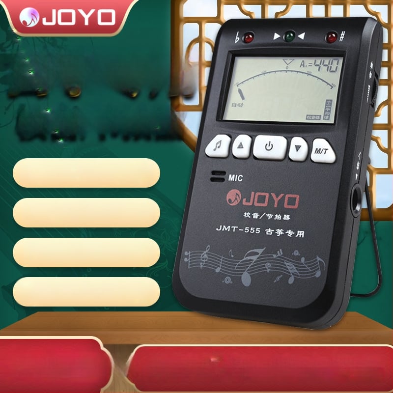 JOYO Guzheng hangoló – három az egyben hangolókészülék D/G/C/F/Bb/A