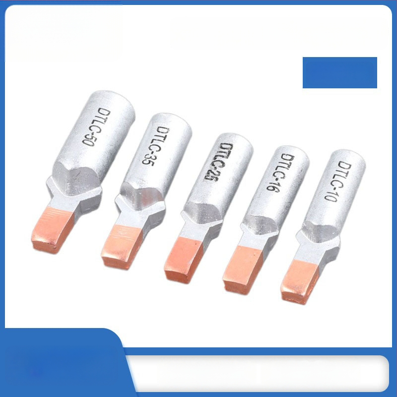 DTLC-25 Медно-алуминиев преходен нос Duckbill-тип терминален щифт за алуминиеви проводници и кабели