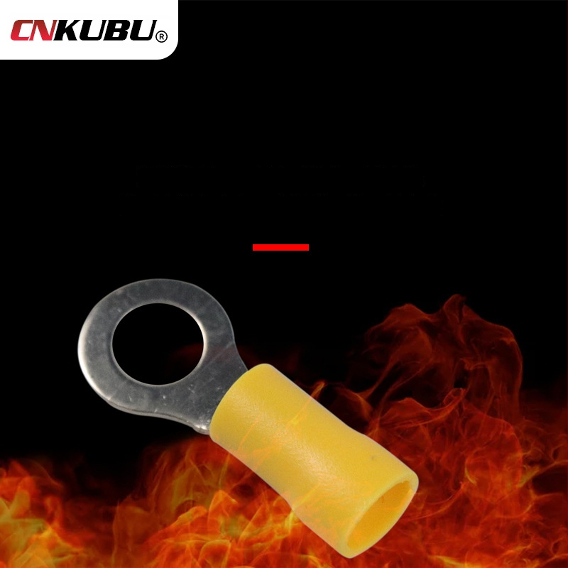 200 бр. RV‑тип студено пресован терминал за кримпване, носна халка и предварително изолирани краища – комплект