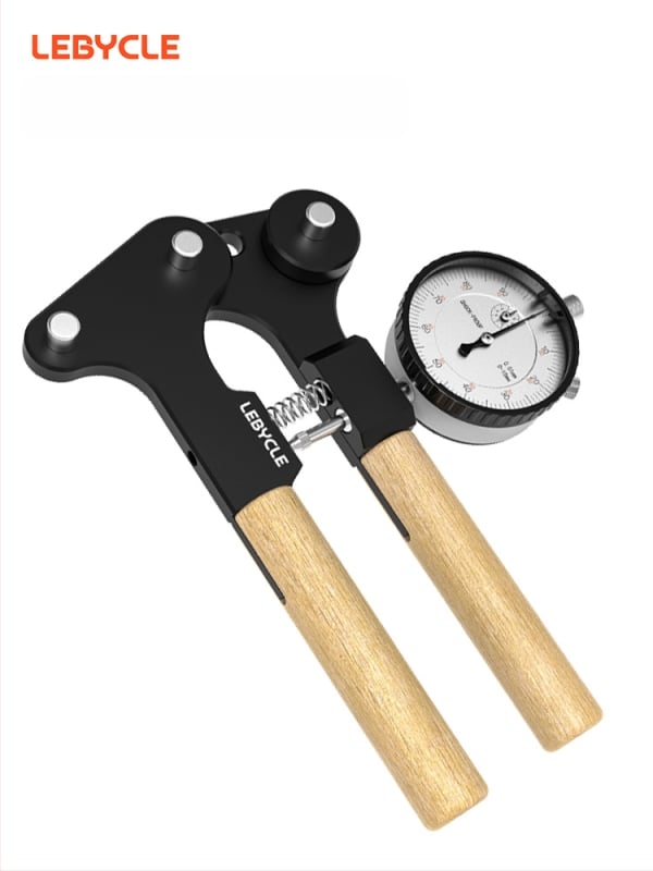 Špikalių įtampos matuoklis Lebycle/Lebaike – aliuminio lydinys, įrankis MTB/road hub ir ratlankio reguliavimui