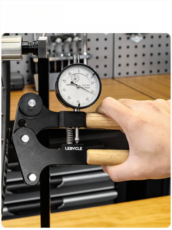 Špikalių įtampos matuoklis Lebycle/Lebaike – aliuminio lydinys, įrankis MTB/road hub ir ratlankio reguliavimui