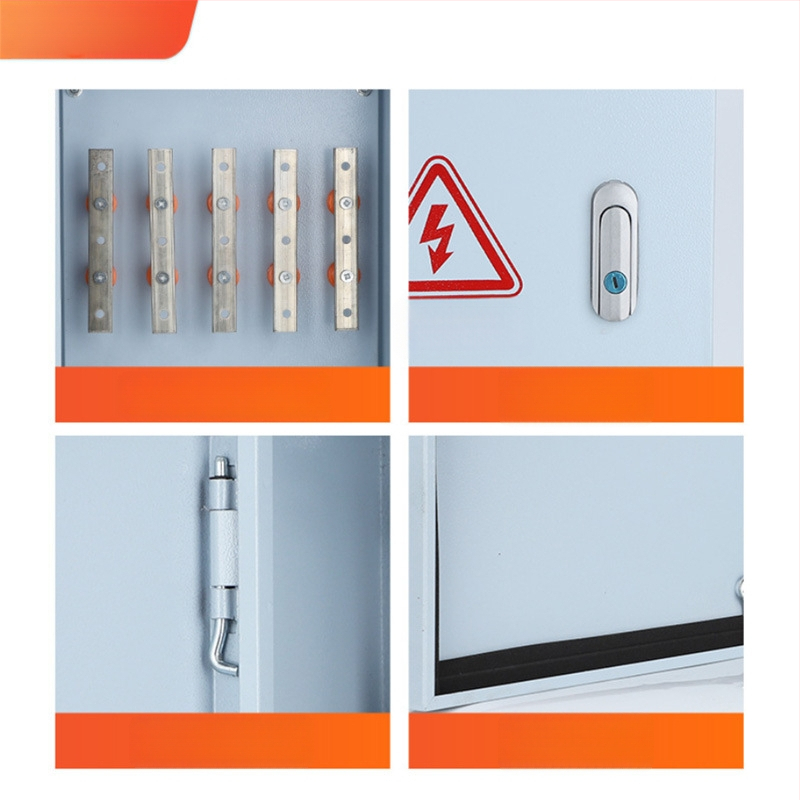 Κουτί χαλκού ράβδων διανομής JXF1, σταθερή εγκατάσταση, 4/5 κυκλώματα, 1 σειρά, 50 A