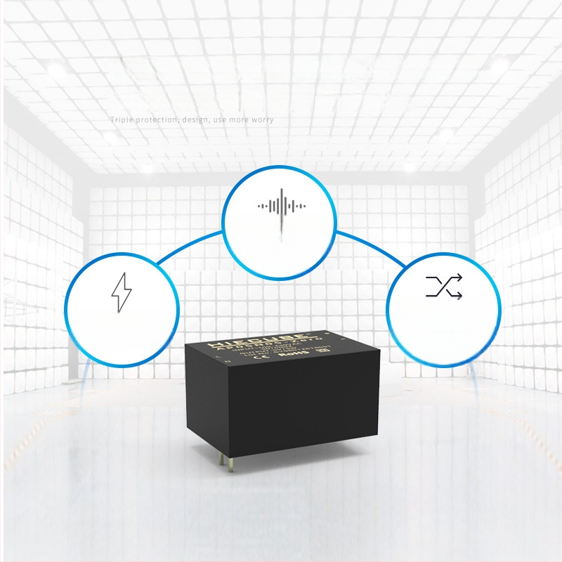 High Energy Cube 5W AC-DC превключваем модул за захранване, вход 220V, изход 5V1A, изолиран регулатор, CE сертифициран (AP05N05-Zero)